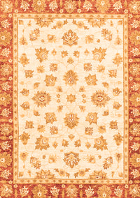 Oriental Orange Traditional Rug, abs2957org