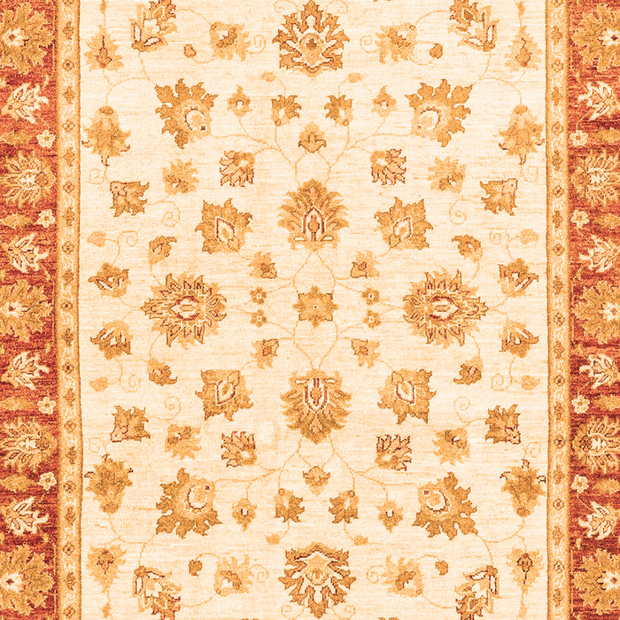 Oriental Orange Traditional Rug, abs2957org