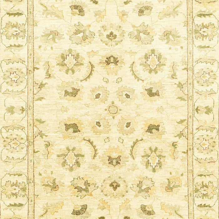 Machine Washable Abstract Chrome Gold Yellow Rug, wshabs2958