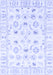 Oriental Blue Traditional Rug, abs2958blu