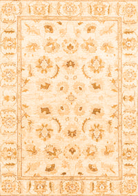 Oriental Orange Traditional Rug, abs2958org