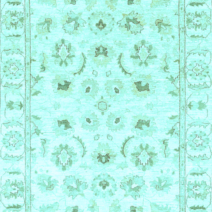Oriental Light Blue Traditional Rug, abs2958lblu