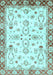 Oriental Light Blue Traditional Rug, abs2959lblu