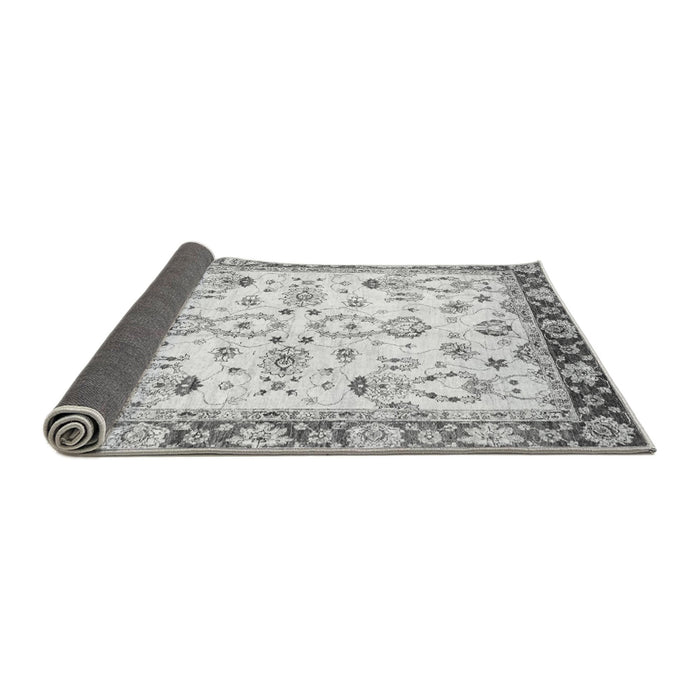 Sideview of Oriental Gray Traditional Rug, abs2959gry