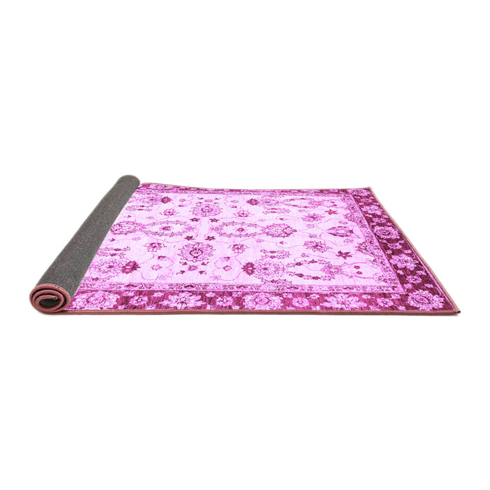 Sideview of Oriental Purple Traditional Rug, abs2959pur