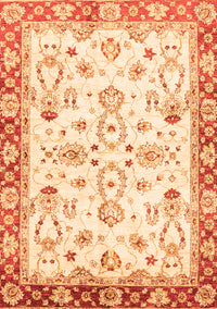 Oriental Orange Traditional Rug, abs2959org