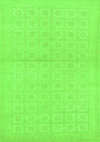 Oriental Green Modern Rug, abs295grn