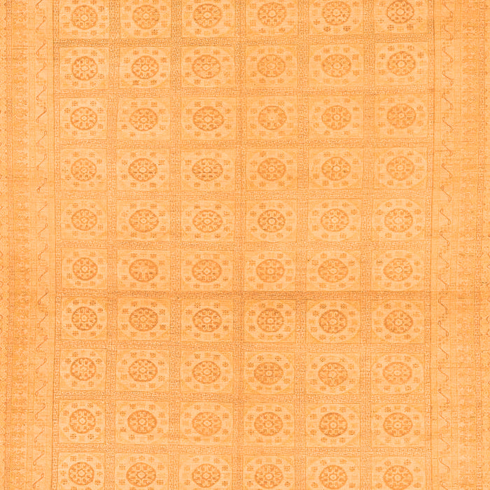 Machine Washable Oriental Orange Modern Area Rugs, wshabs295org