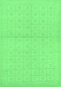 Oriental Emerald Green Modern Rug, abs295emgrn