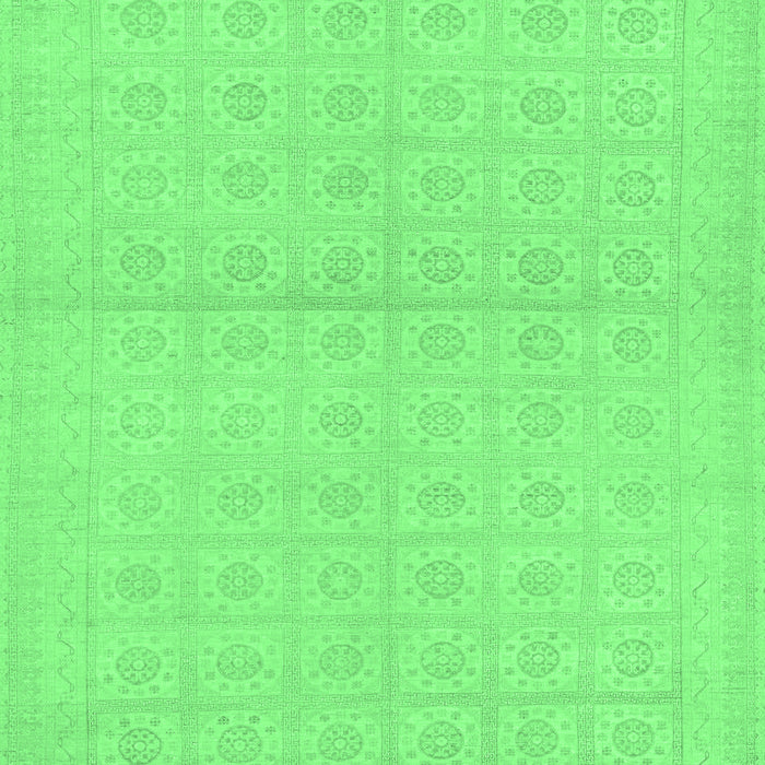 Oriental Emerald Green Modern Rug, abs295emgrn