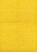 Oriental Yellow Modern Rug, abs295yw