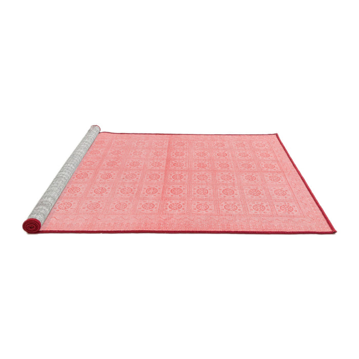 Modern Red Washable Rugs