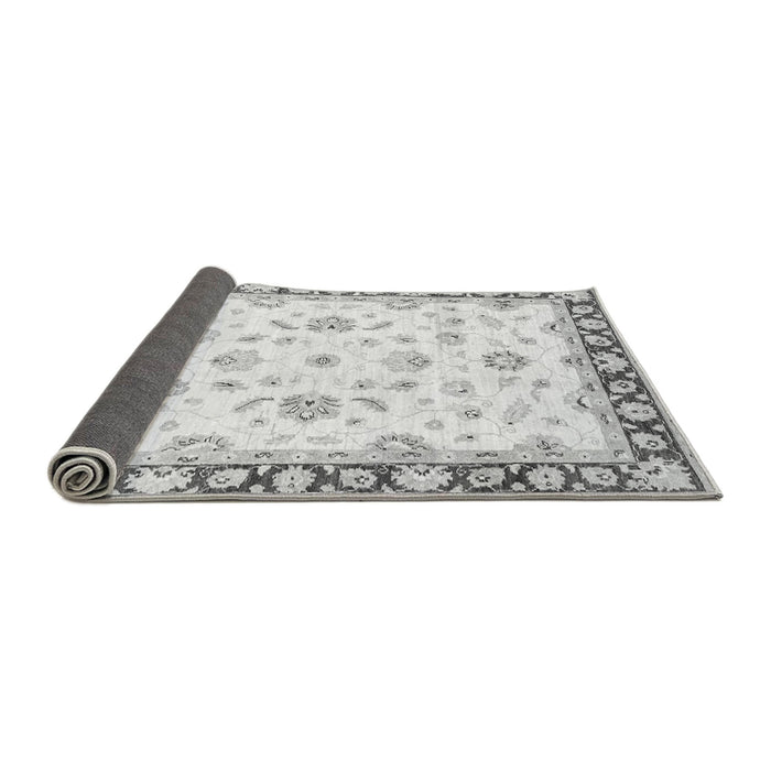 Sideview of Oriental Gray Traditional Rug, abs2960gry