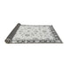 Sideview of Oriental Gray Traditional Rug, abs2960gry