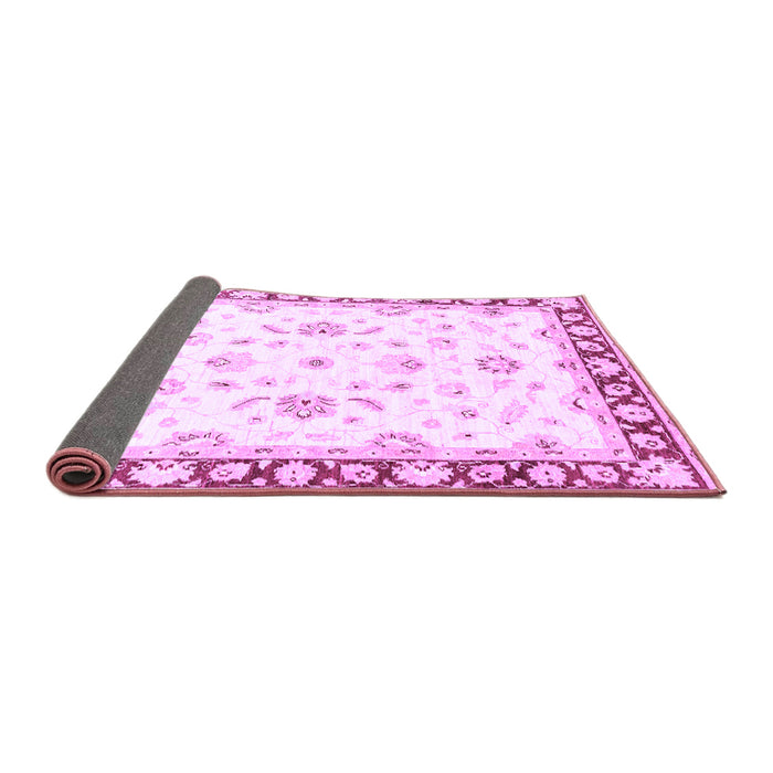 Sideview of Oriental Purple Traditional Rug, abs2960pur
