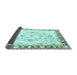 Sideview of Oriental Light Blue Traditional Rug, abs2960lblu