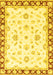 Oriental Yellow Traditional Rug, abs2960yw