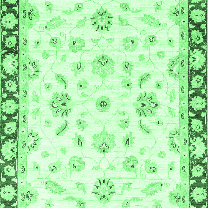 Oriental Emerald Green Traditional Rug, abs2960emgrn