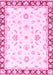 Oriental Pink Traditional Rug, abs2960pnk