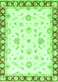 Oriental Green Traditional Rug, abs2960grn