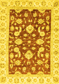 Oriental Yellow Traditional Rug, abs2961yw