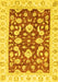 Oriental Yellow Traditional Rug, abs2961yw