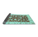 Sideview of Oriental Light Blue Traditional Rug, abs2961lblu