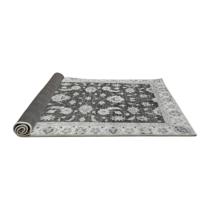 Sideview of Oriental Gray Traditional Rug, abs2961gry