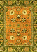 Oriental Yellow Traditional Rug, abs2962yw