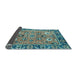 Sideview of Oriental Light Blue Traditional Rug, abs2962lblu