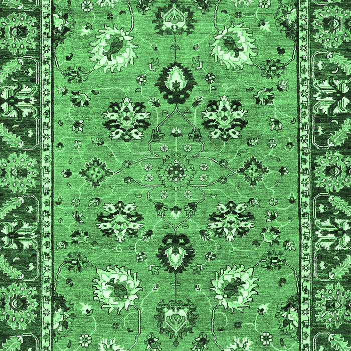 Oriental Emerald Green Traditional Rug, abs2962emgrn
