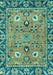 Oriental Turquoise Traditional Rug, abs2962turq