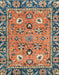 Abstract Camel Brown Oriental Rug, abs2962