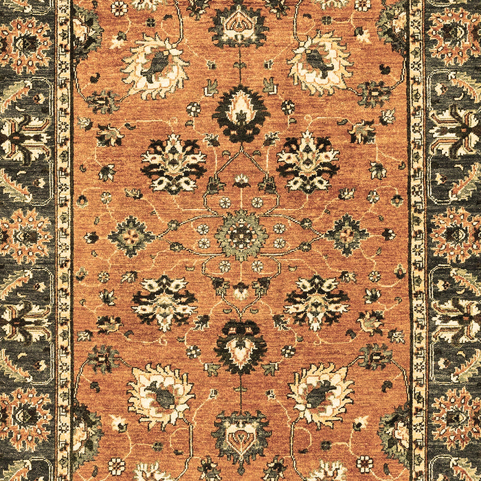 Oriental Brown Traditional Rug, abs2962brn