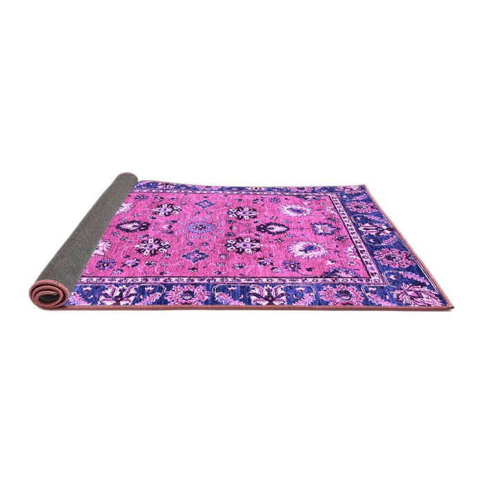 Sideview of Oriental Purple Traditional Rug, abs2962pur