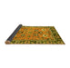 Sideview of Oriental Yellow Traditional Rug, abs2962yw