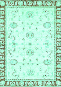 Oriental Turquoise Traditional Rug, abs2963turq