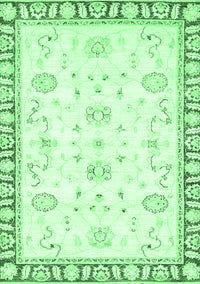 Oriental Emerald Green Traditional Rug, abs2963emgrn