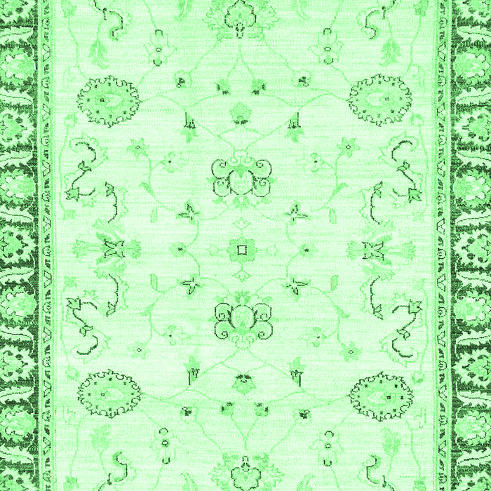 Oriental Emerald Green Traditional Rug, abs2963emgrn