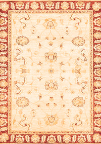 Oriental Orange Traditional Rug, abs2963org