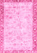 Abstract Pink Modern Rug, abs2964pnk