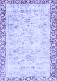 Abstract Blue Modern Rug, abs2964blu