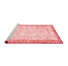 Modern Red Washable Rugs