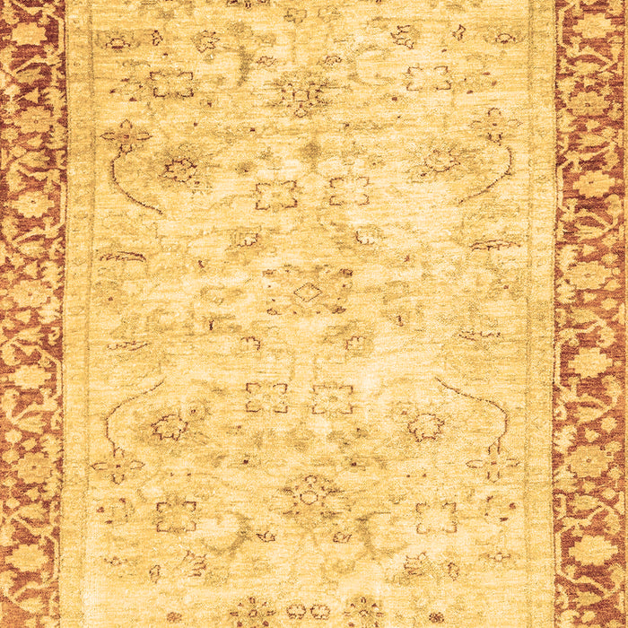 Machine Washable Abstract Brown Modern Rug, wshabs2964brn