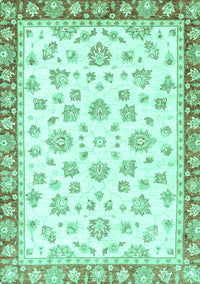 Oriental Turquoise Traditional Rug, abs2965turq