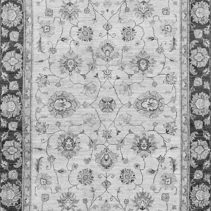 Machine Washable Oriental Gray Traditional Rug, wshabs2966gry