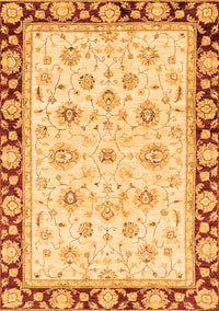 Oriental Orange Traditional Rug, abs2966org