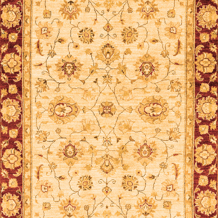 Oriental Orange Traditional Rug, abs2966org