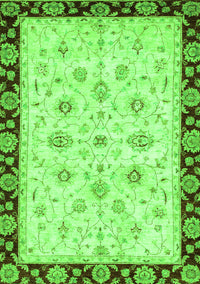 Oriental Green Traditional Rug, abs2967grn