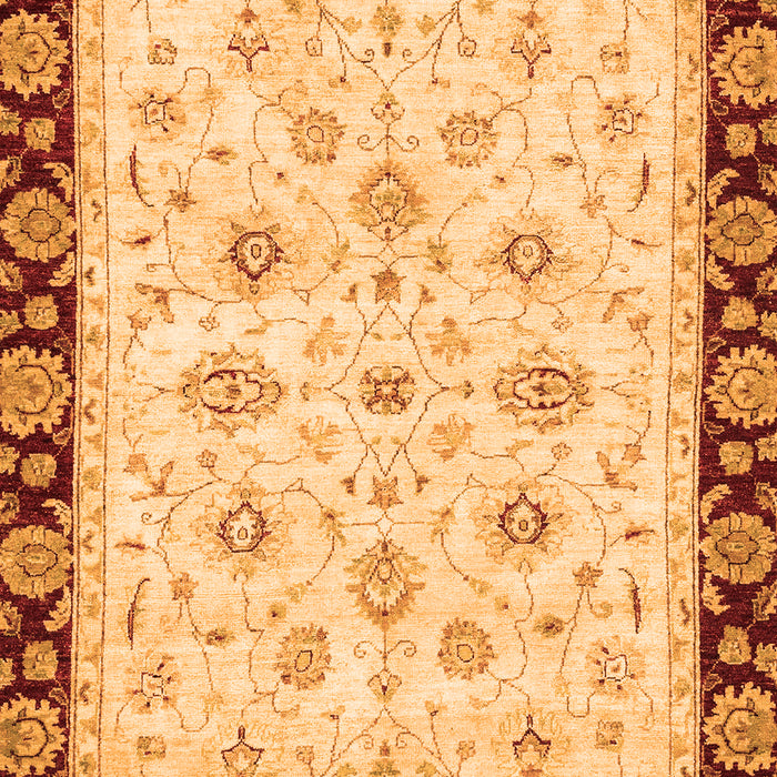 Oriental Orange Traditional Rug, abs2967org
